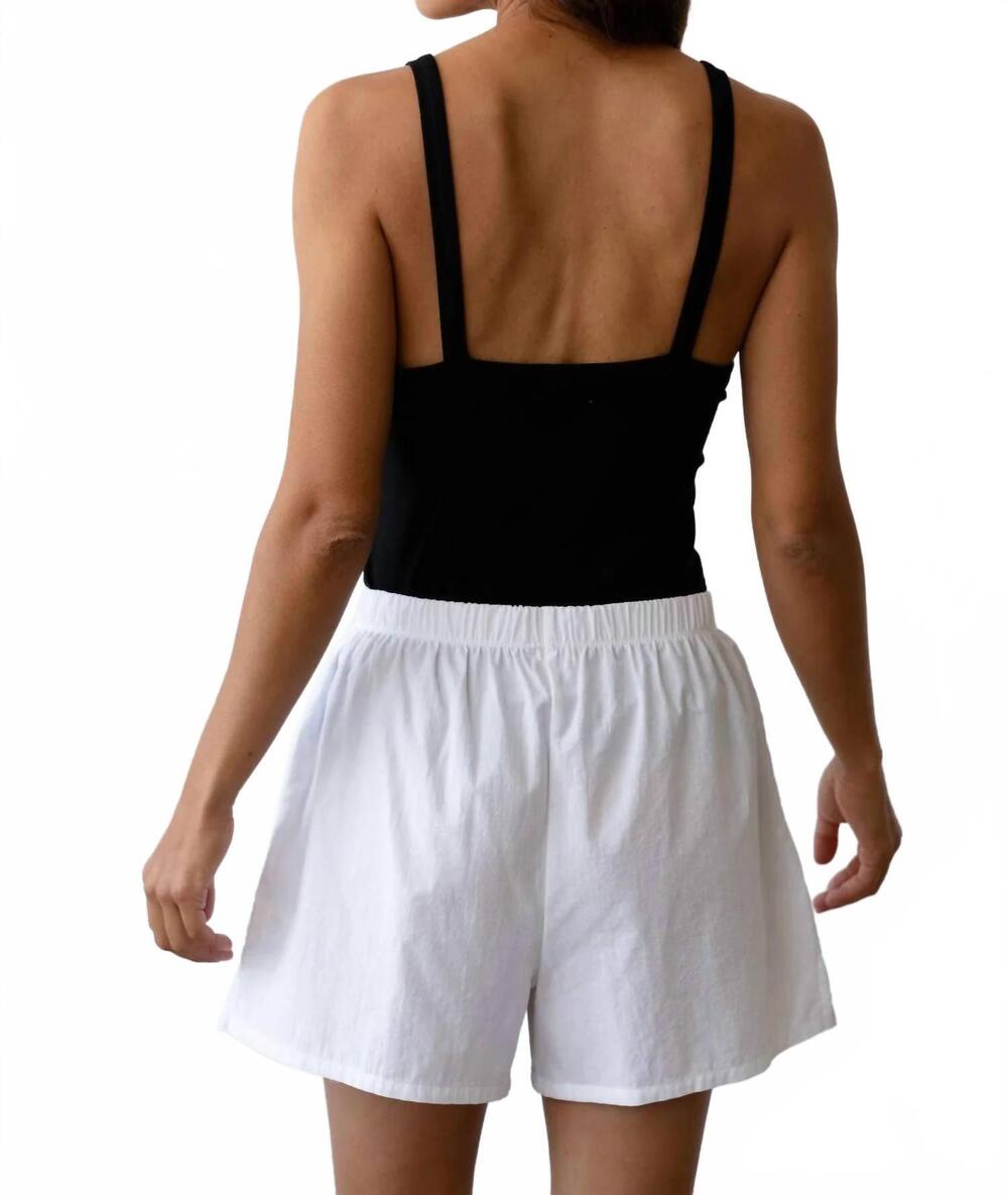 NEW DONNI. sandwash boxer short in powder - Picture 3 of 5
